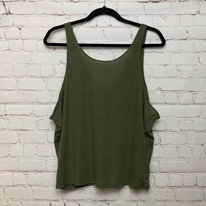 Prana Olive Green Tank Top
